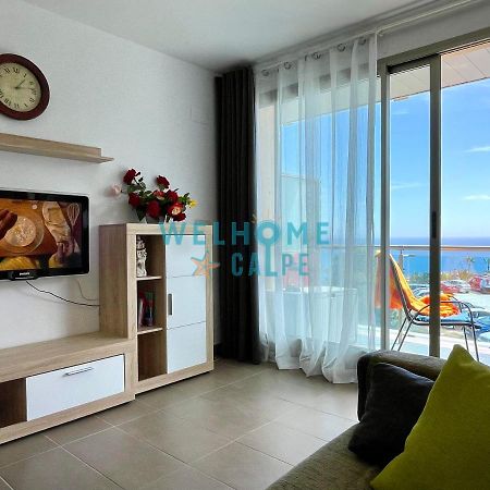 Apartmán Lima Con Piscina Y Vista Al Mar Calpe Exteriér fotografie