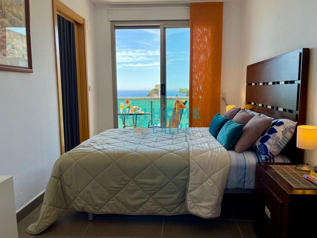 Apartmán Lima Con Piscina Y Vista Al Mar Calpe Exteriér fotografie