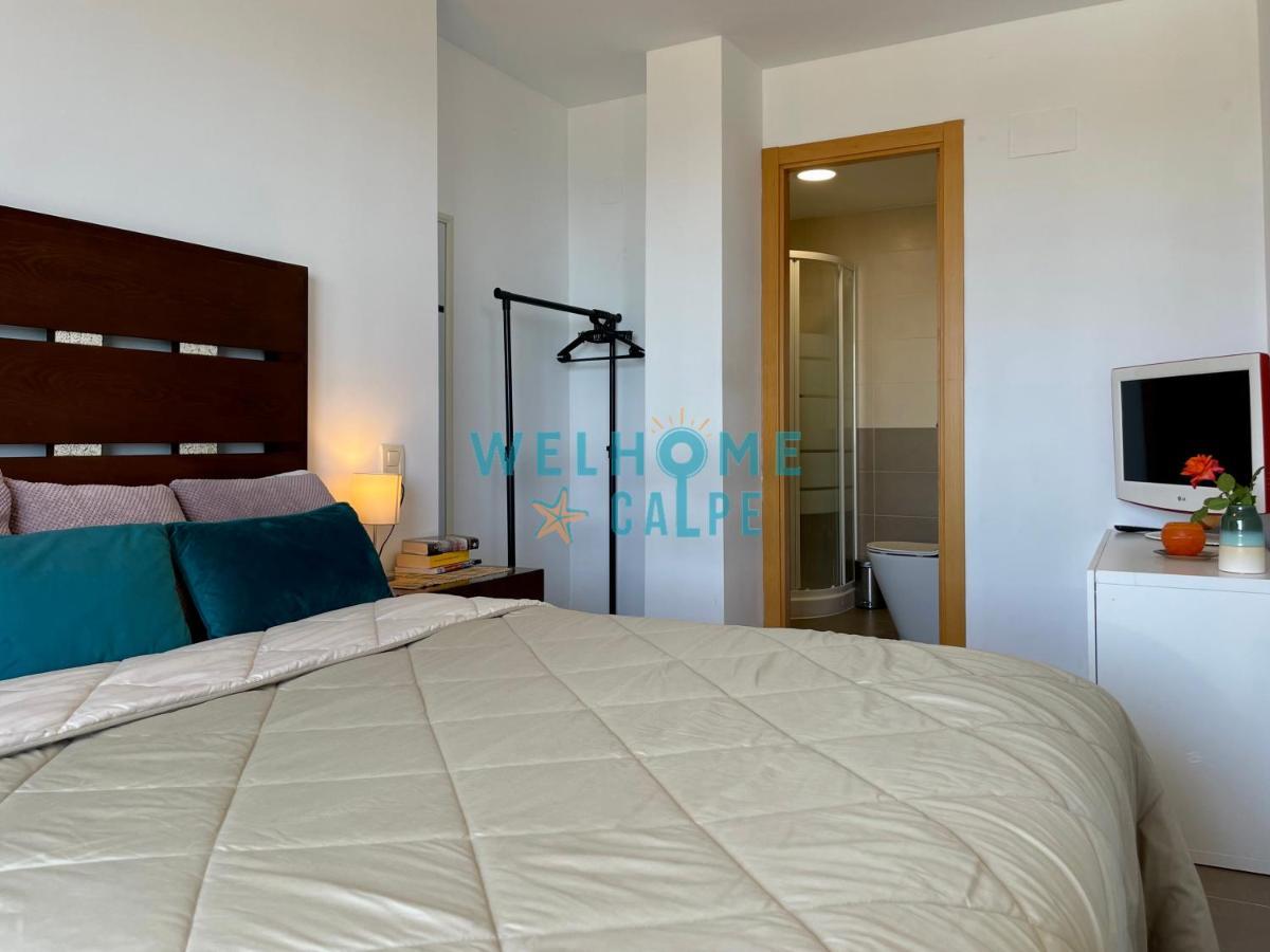 Apartmán Lima Con Piscina Y Vista Al Mar Calpe Exteriér fotografie