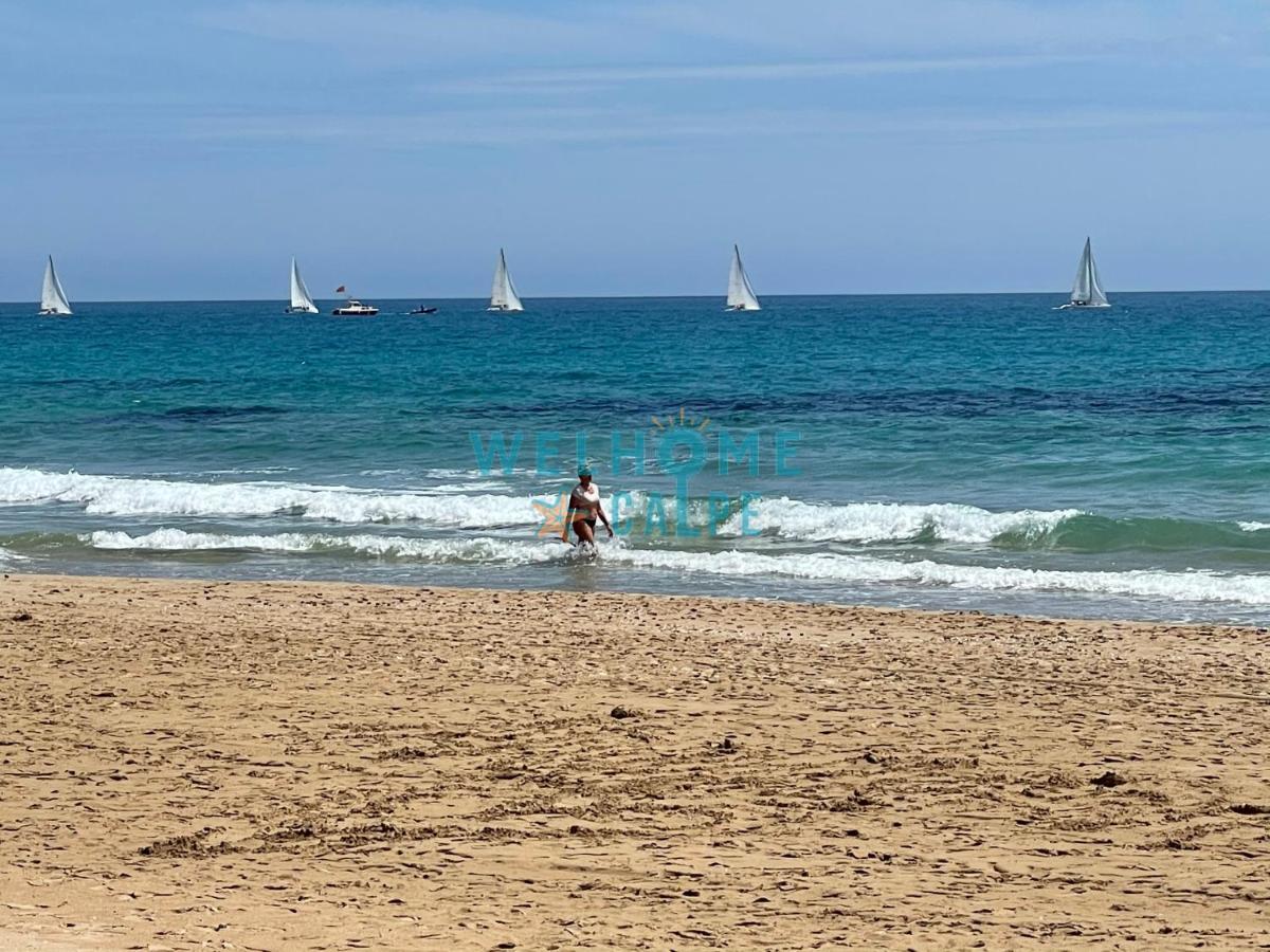 Apartmán Lima Con Piscina Y Vista Al Mar Calpe Exteriér fotografie